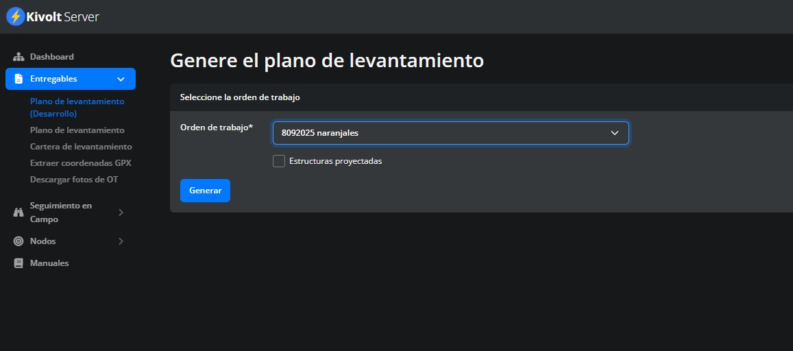 Generacion de planos