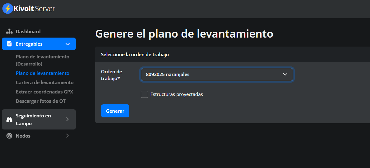 Generacion de planos